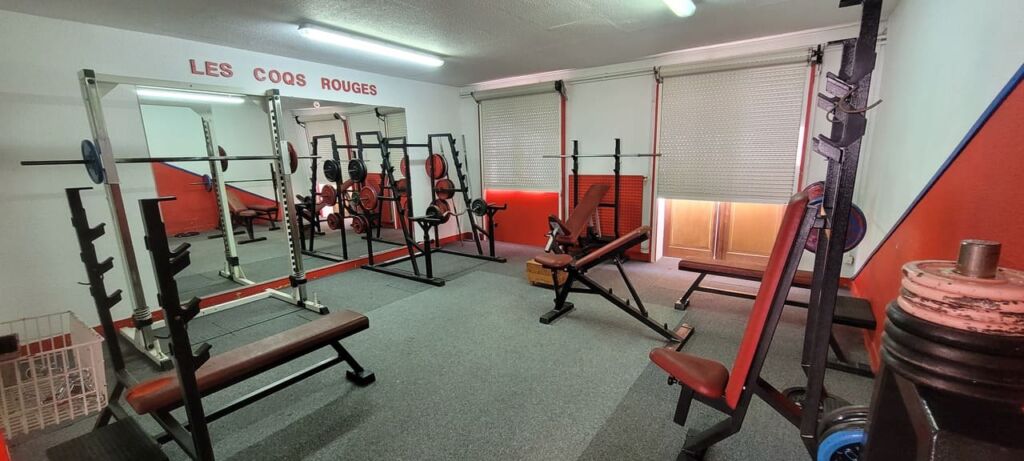 Salle de musculation - Domaine Moulerens